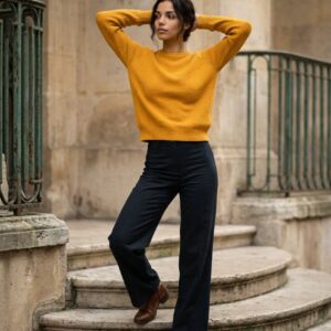 HANDKNITTED PULLOVER