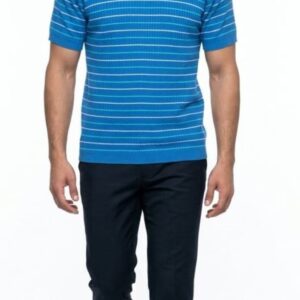 HANDKNITTED HALF SLEEVE PULLOVER